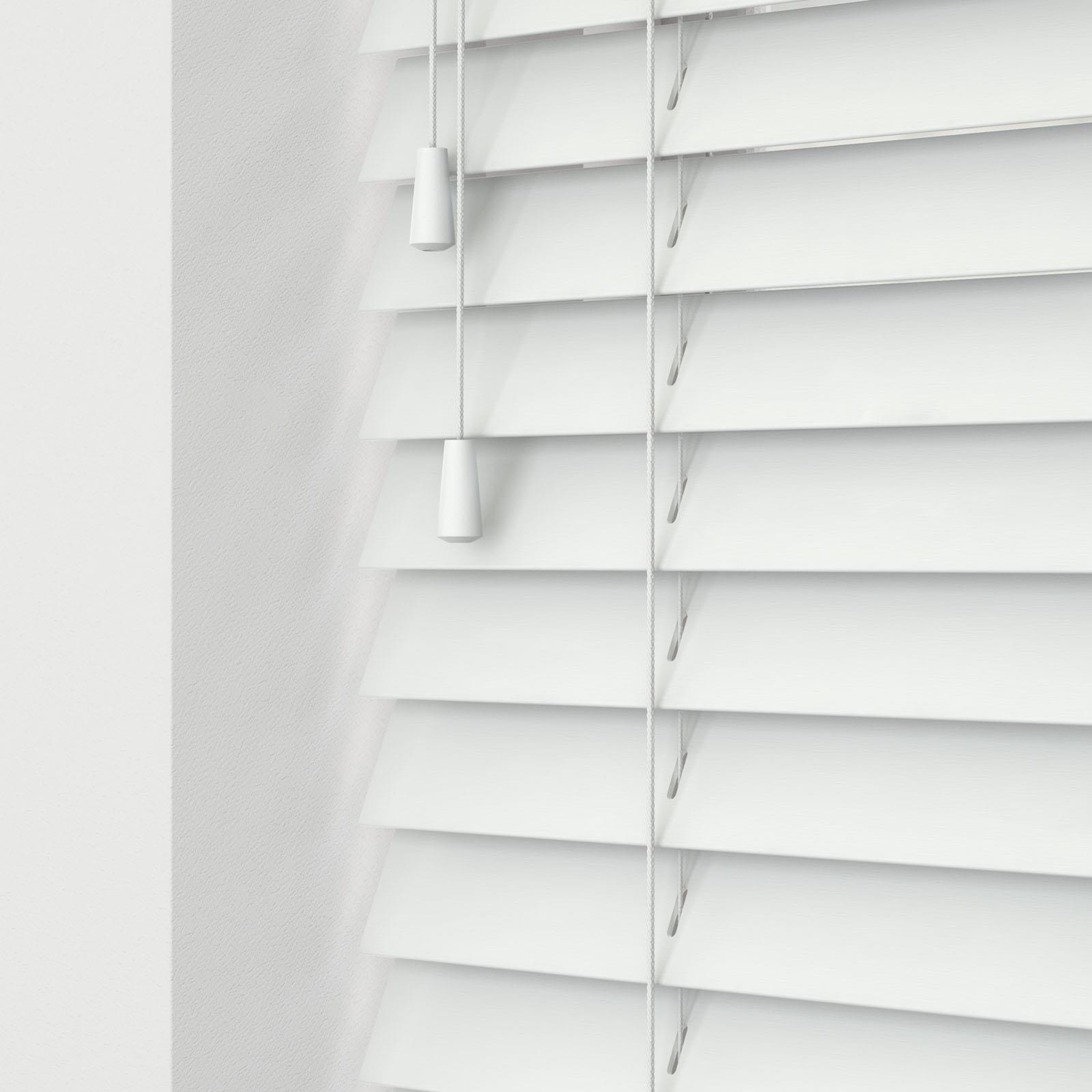 Modern Venetian Real Wooden String Blinds - High Quality - Upto 210cm - Picture 15 of 15