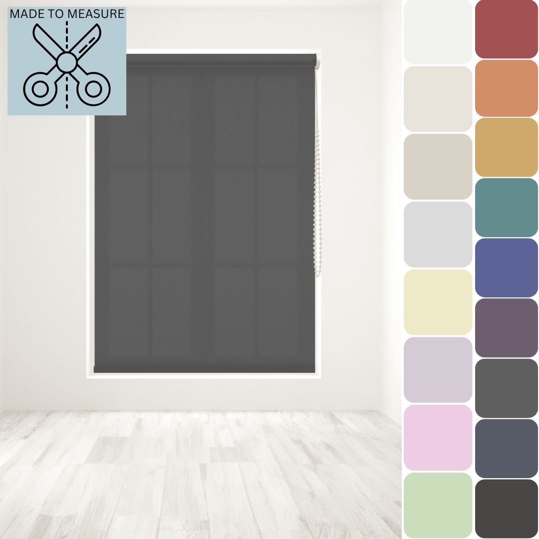 Made To Measure Daylight Straight Edge Plain Roller Blind - Picture 7 of 18