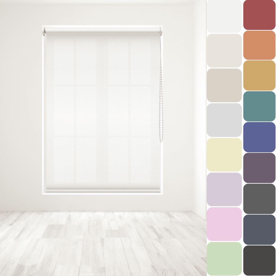 Made To Measure Daylight Straight Edge Plain Roller Blind - Picture 18 of 18