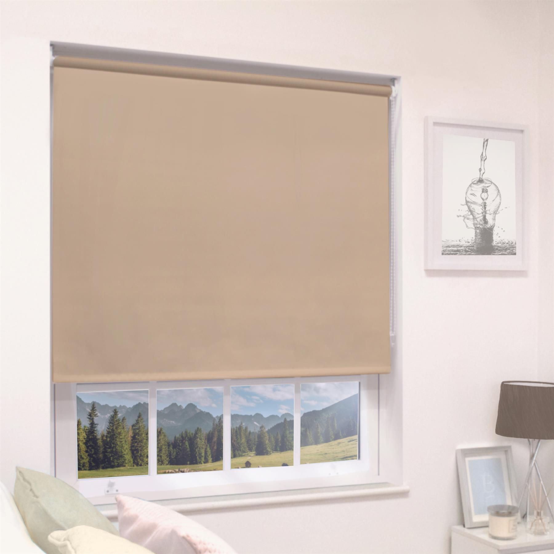 MADE TO MEASURE BLACKOUT ROLLER BLINDS - 100% THERMAL - CUSTOM MADE TO SIZE - Picture 8 of 20