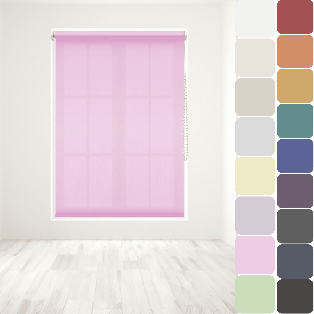 Made To Measure Daylight Straight Edge Plain Roller Blind - Picture 15 of 18