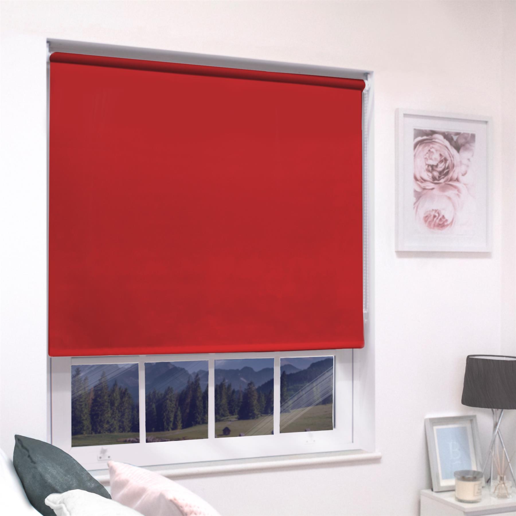 MADE TO MEASURE BLACKOUT ROLLER BLINDS - 100% THERMAL - CUSTOM MADE TO SIZE - Picture 18 of 20