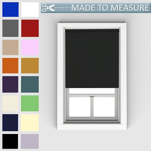 Made To Measure Blackout Roller Blinds Thermal - Picture 3 of 17