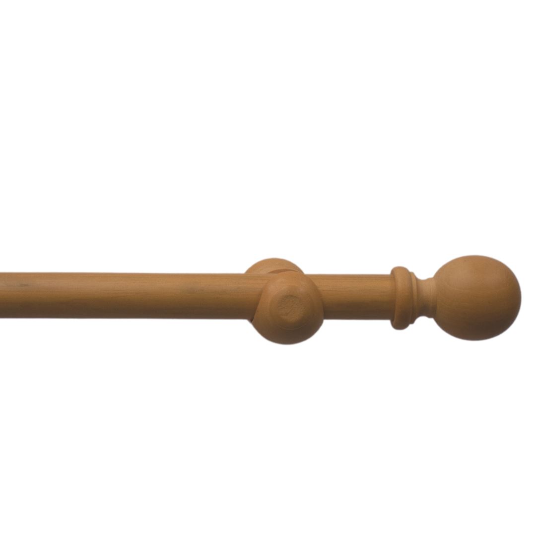 Eyelet Wooden Curtain Pole 28mm Pole Various Colours - Picture 26 of 46