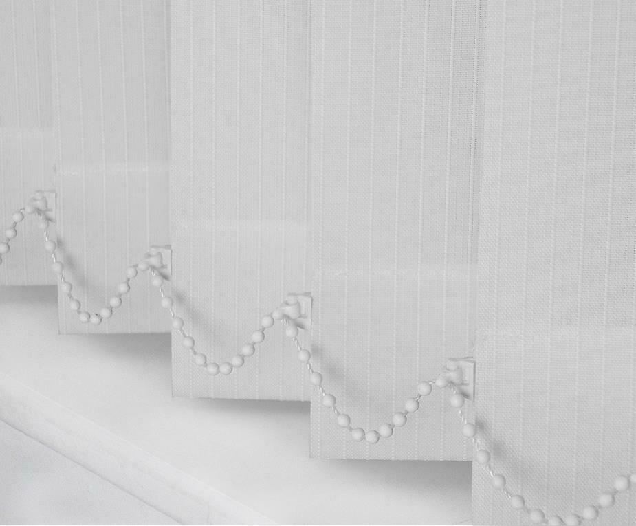 VERTICAL BLINDS COMPLETE SET DIM-OUT FABRIC HEADRAIL HANGERS WEIGHTS - Picture 13 of 13