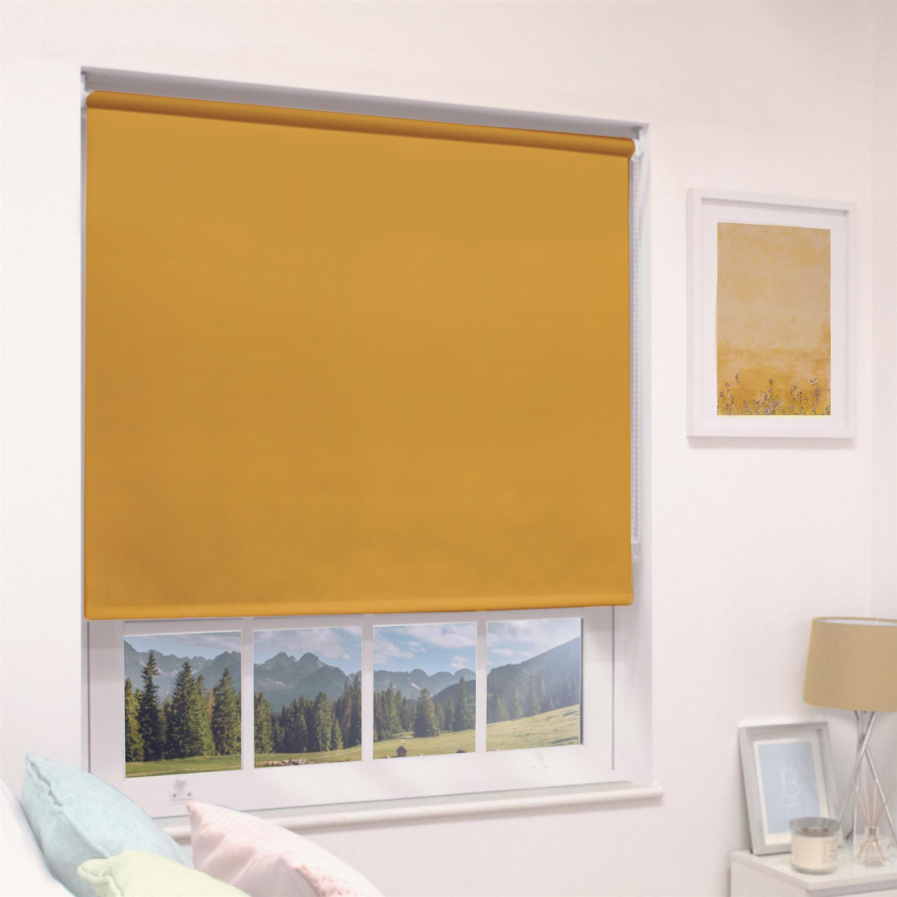 MADE TO MEASURE BLACKOUT ROLLER BLINDS - 100% THERMAL - CUSTOM MADE TO SIZE - Picture 16 of 20