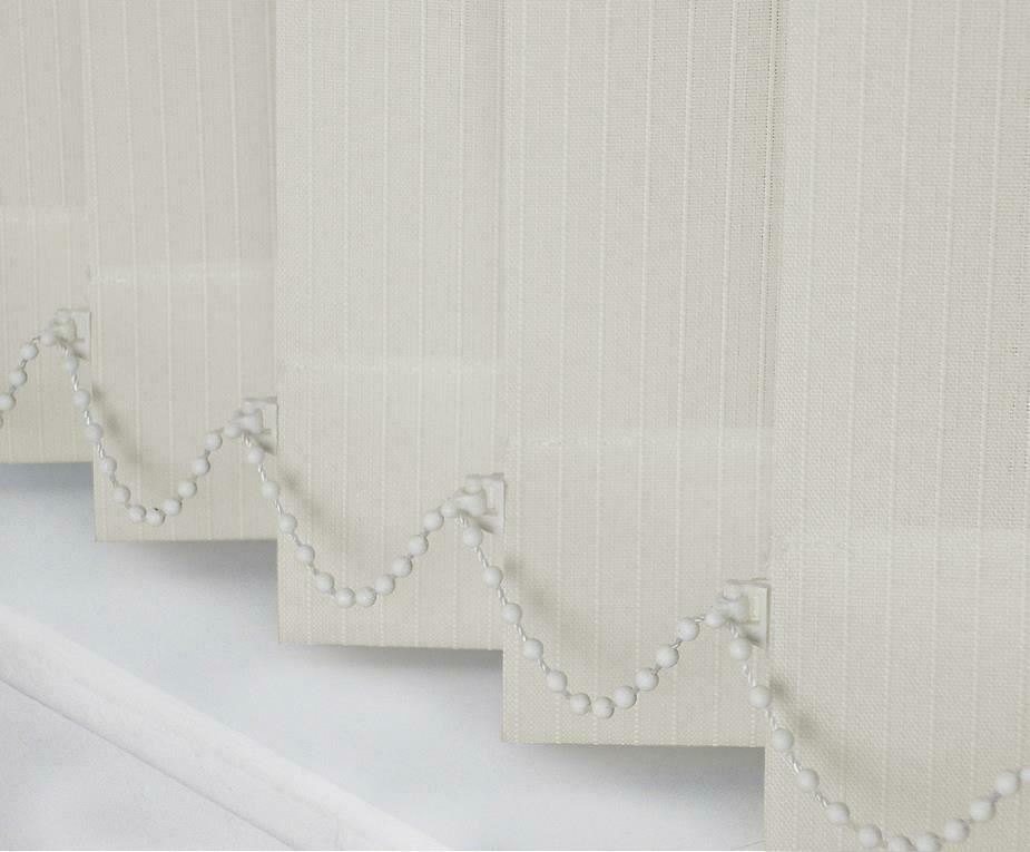 VERTICAL BLINDS COMPLETE SET DIM-OUT FABRIC HEADRAIL HANGERS WEIGHTS - Picture 7 of 13