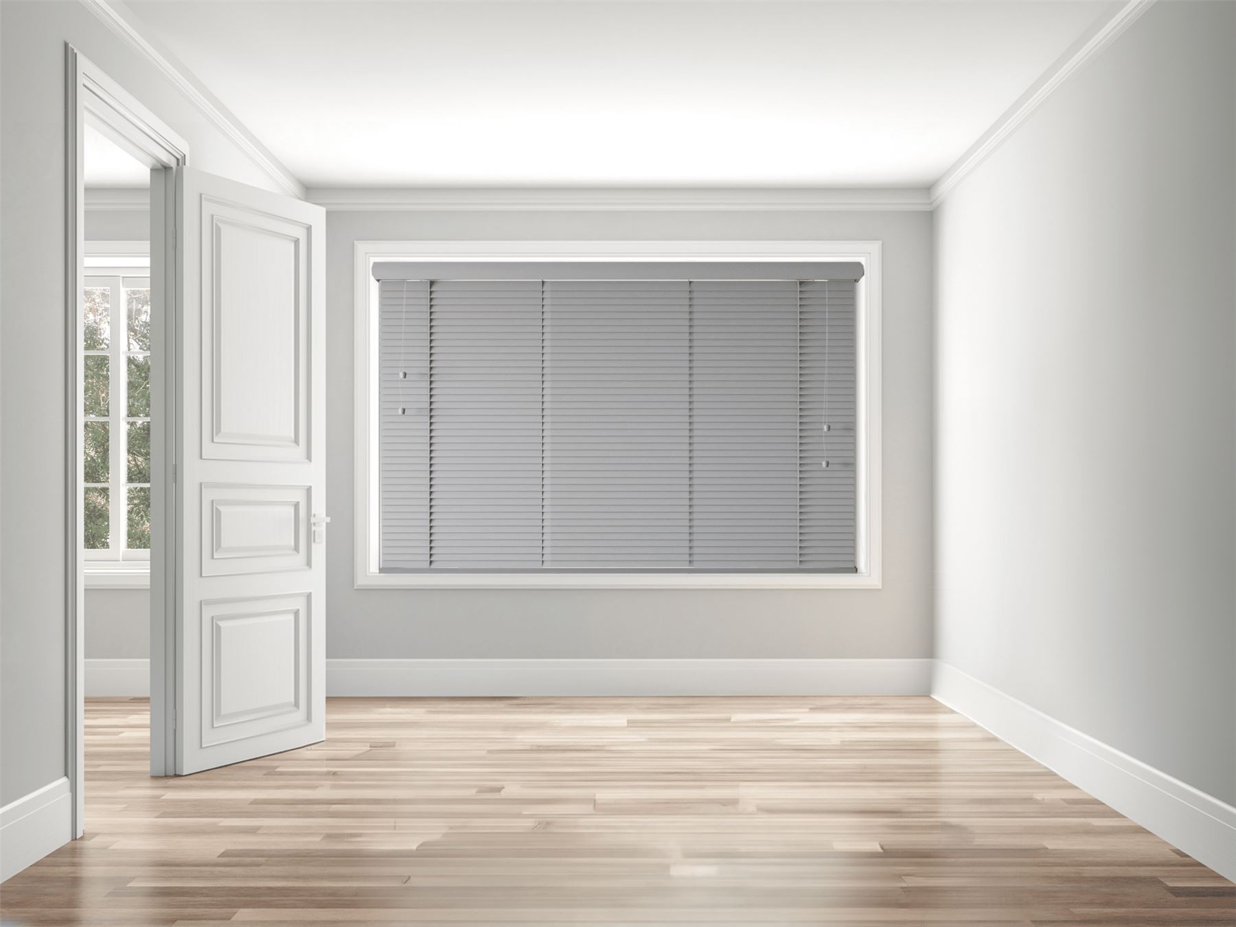 Modern Venetian Real Wooden String Blinds - High Quality - Upto 210cm - Picture 10 of 15