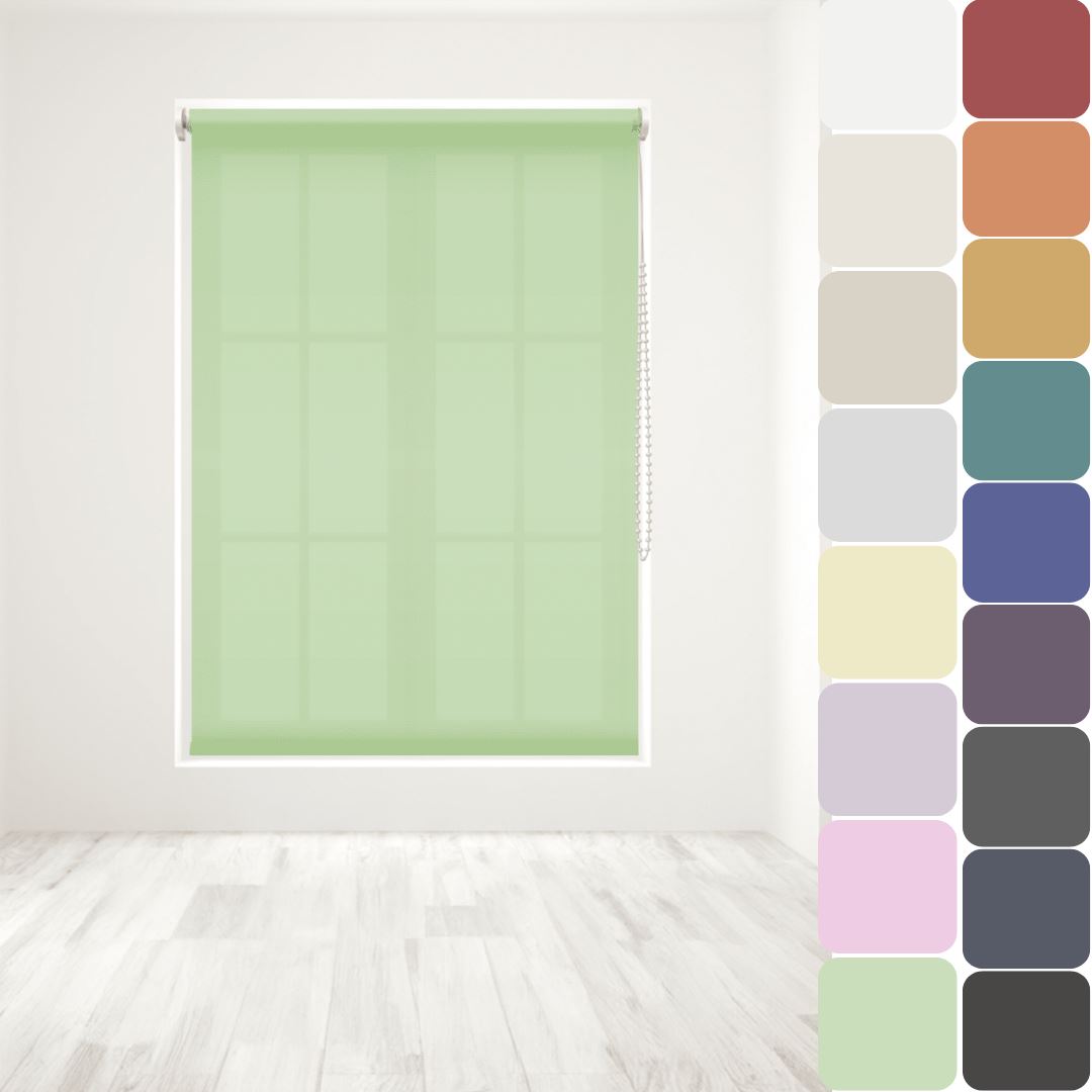 Made To Measure Daylight Straight Edge Plain Roller Blind - Picture 11 of 18