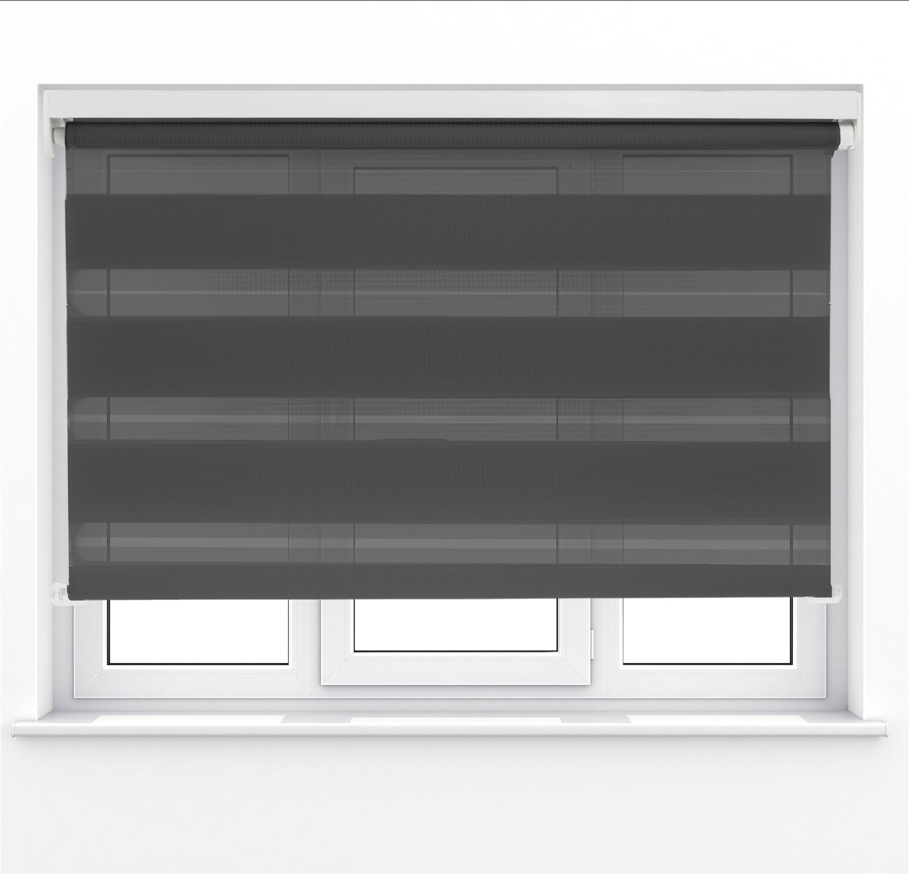 Day And Night Roller Blinds Zebra Vision Roller Dual Layer Up to 240cm x 210cm - Picture 5 of 10