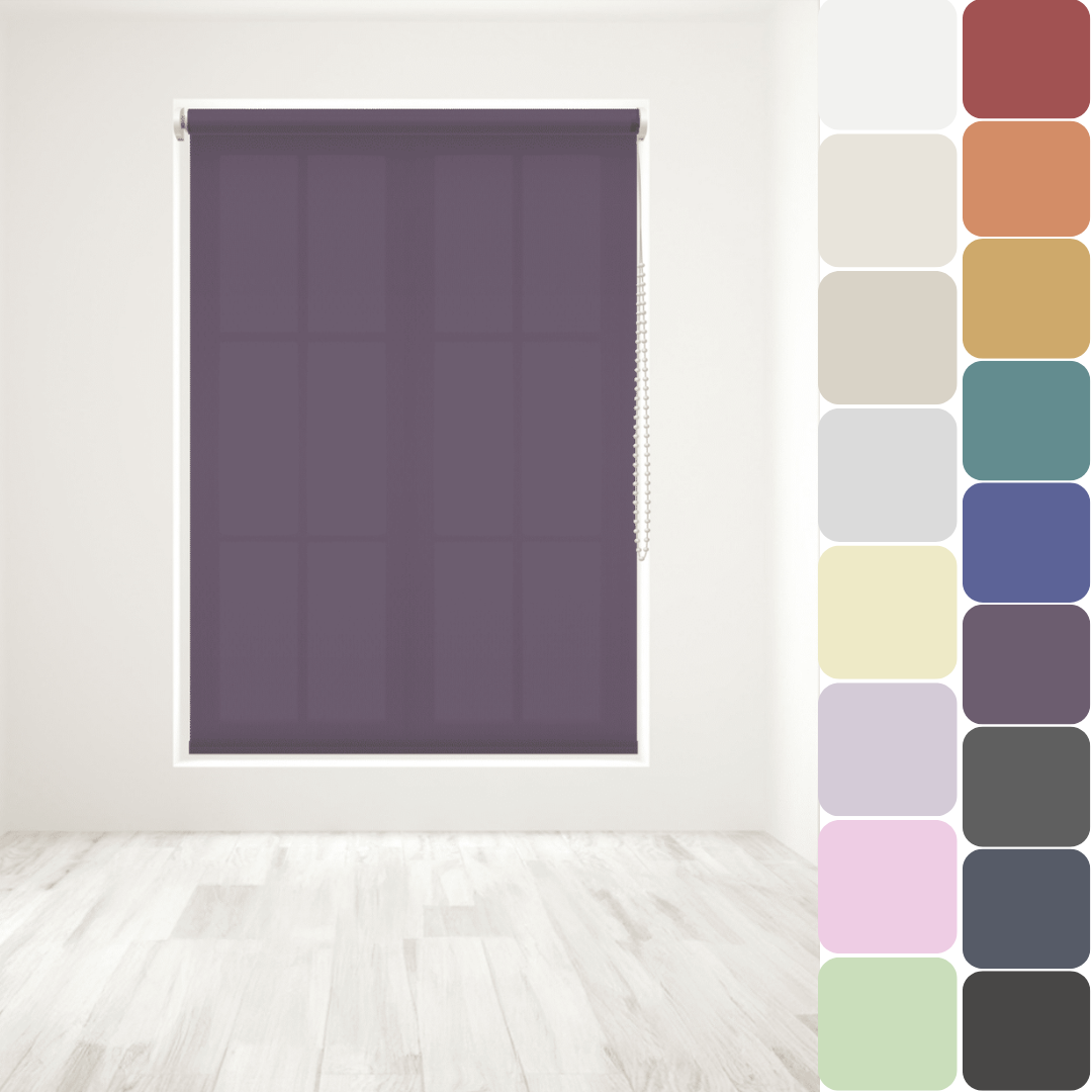 Daylight Roller Blind Light Filtering Plain Fabric - UP TO 240CM X 210CM - Picture 5 of 21