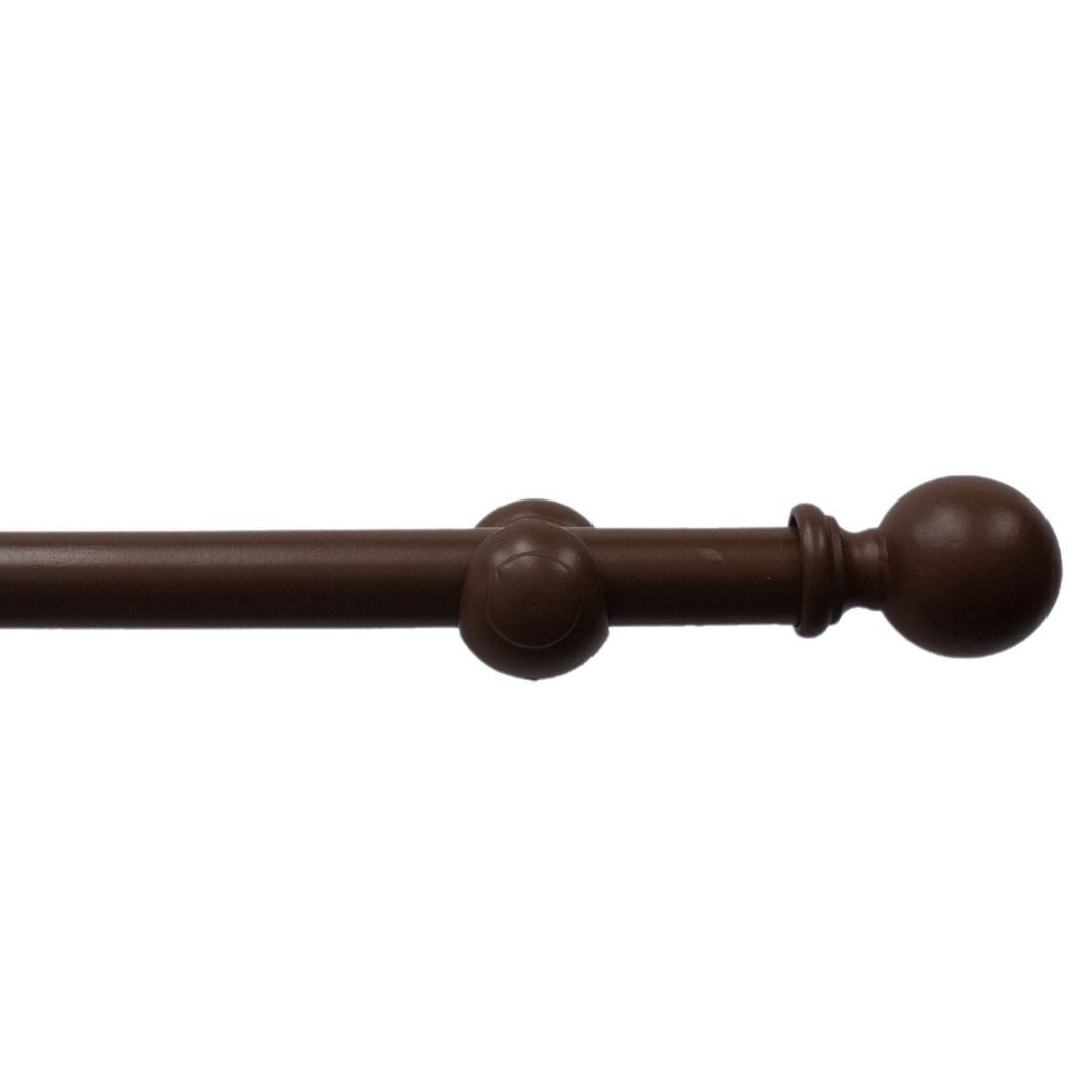 Eyelet Wooden Curtain Pole 28mm Pole Various Colours - Picture 38 of 46