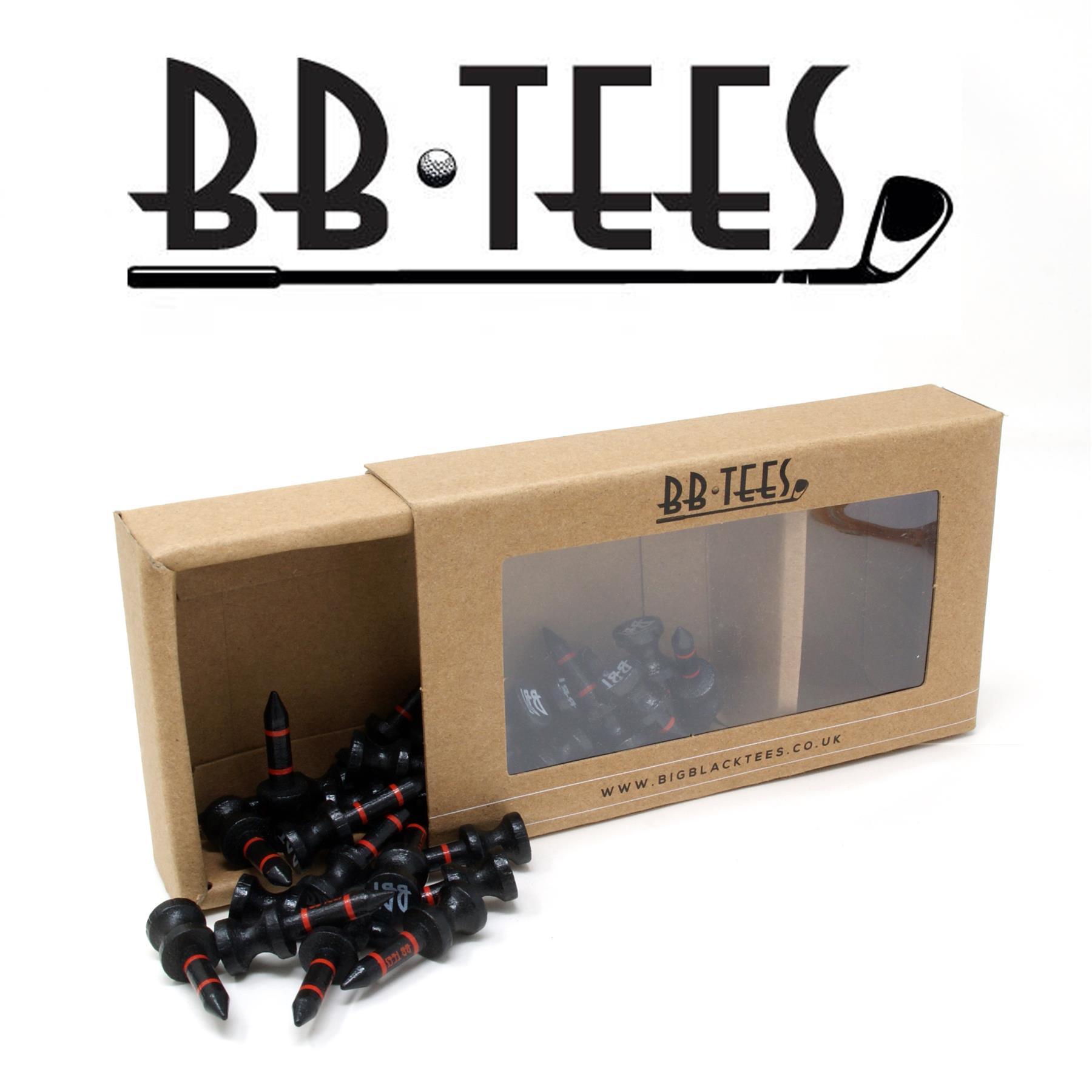 BB Tees Various Bamboo Golf Castle Tee 5mm - 50mm total Biodegradable - Picture 18 of 23