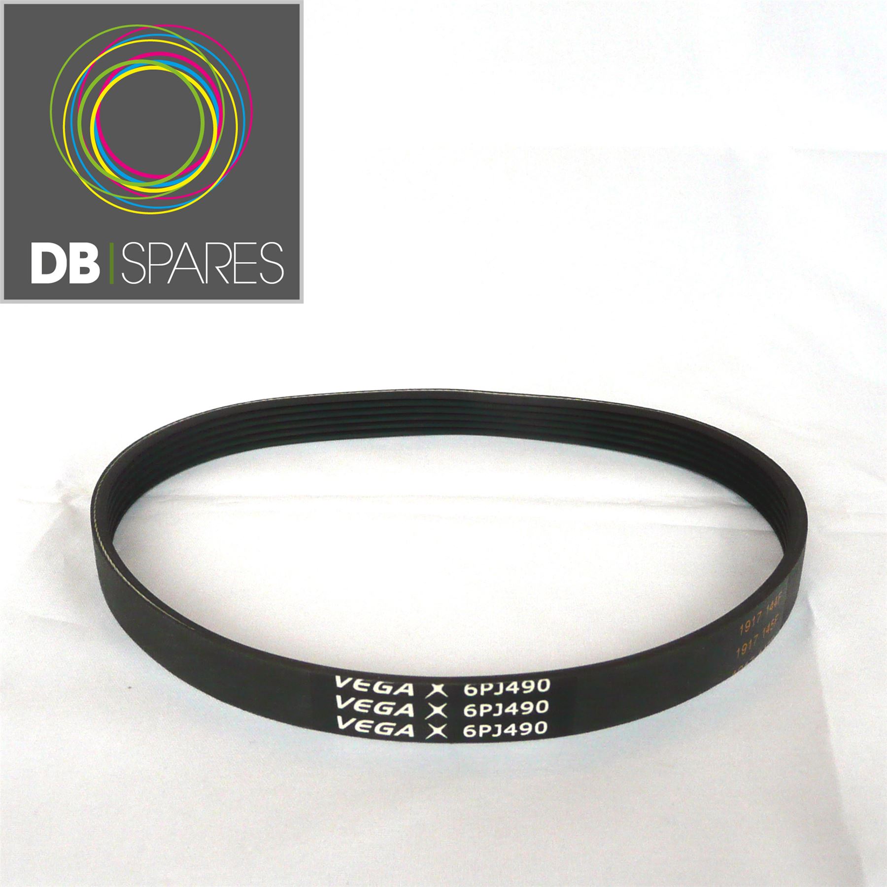 6PJ490 Drive Belt For Qualcast Electric Rotary Mower Argos PJ490 eBay