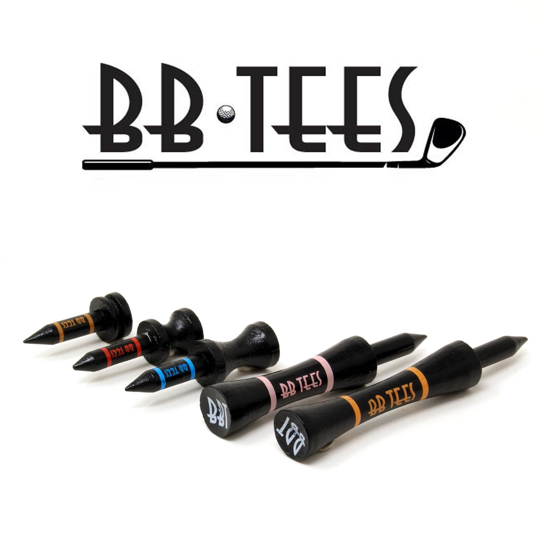 BB Tees Various Bamboo Golf Castle Tee 5mm - 50mm total Biodegradable - Picture 5 of 23