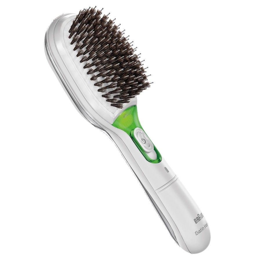 Braun BR750 Satin Iontec Frizz Fighting Battery Powered Hair Brush