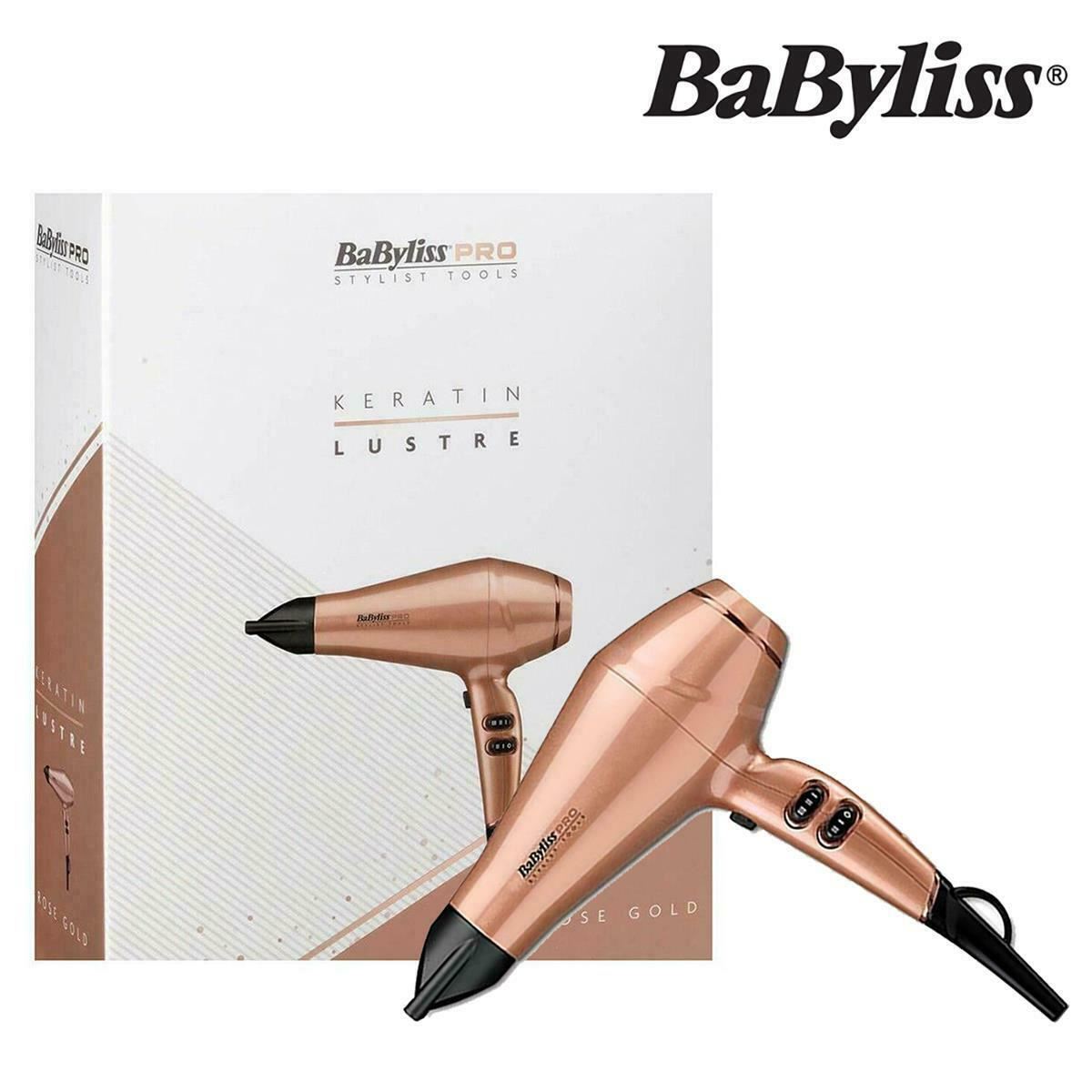 Babyliss Pro Keratin Lustre 2300W Long Life High Speed Hair Dryer Rose Gold eBay Babyliss Pro Keratin Lustre 2300W Long Life High Speed Hair Dryer Rose Gold eBay