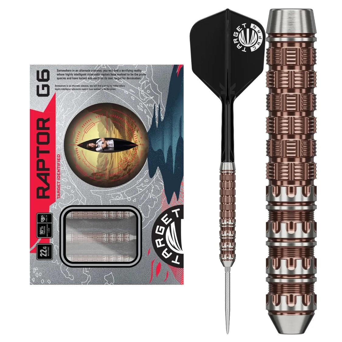 Target Japan George Nishitani Raptor G6 90% Tungsten Steel Tip