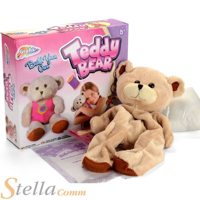 BUILD A BEAR MAKE /& STUFF YOUR OWN PLUSH TEDDY TOY CHILDRENS CRAFT KIT 16-6660