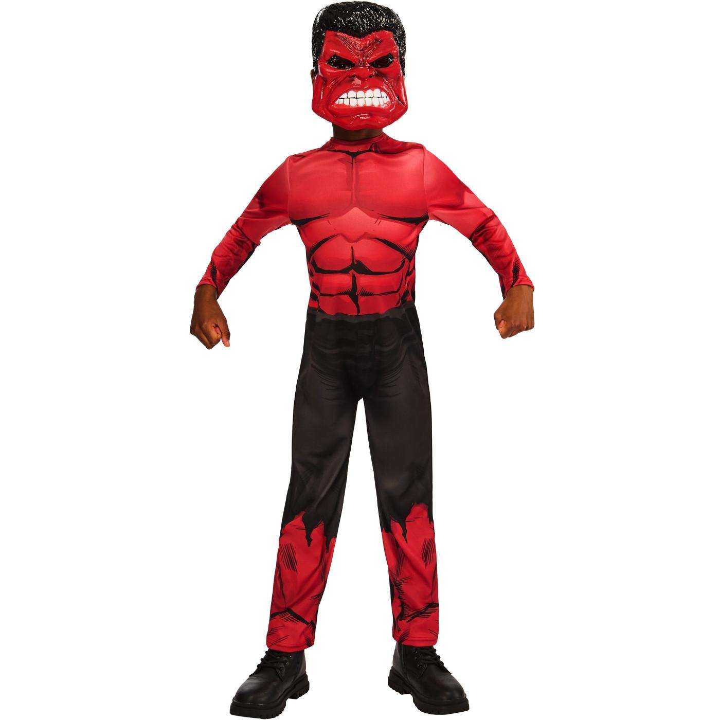 Rubies - Red Hulk Classic Costume - Boys