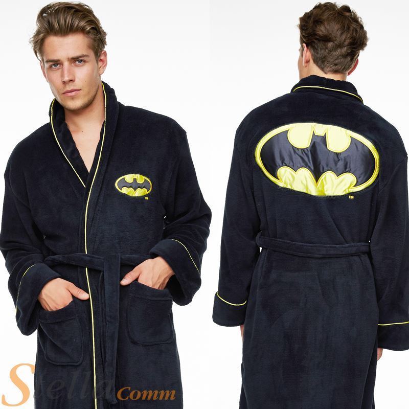 mens batman dressing gown with hood
