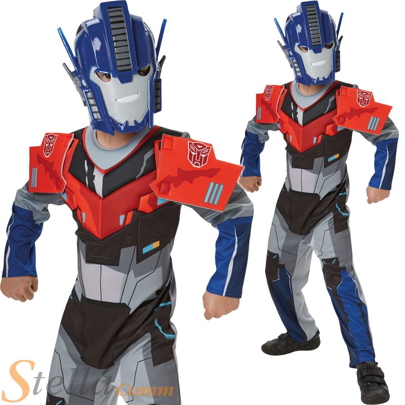 Para Hombre Disfraz De Transformers Optimus Prime Deluxe