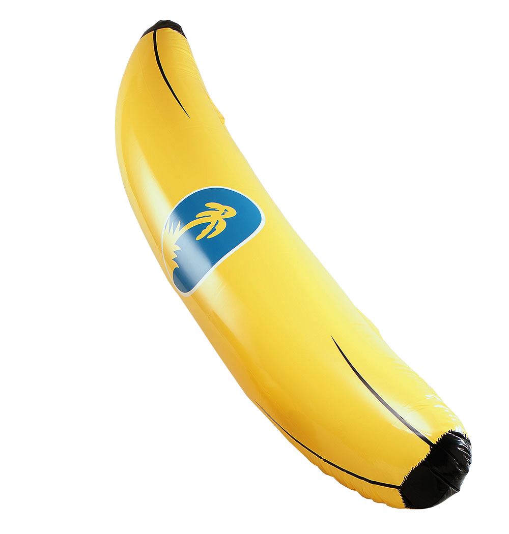 60" Inflatable Banana 150cm Blow Up Fruit Fancy Dress Pool Party Stag