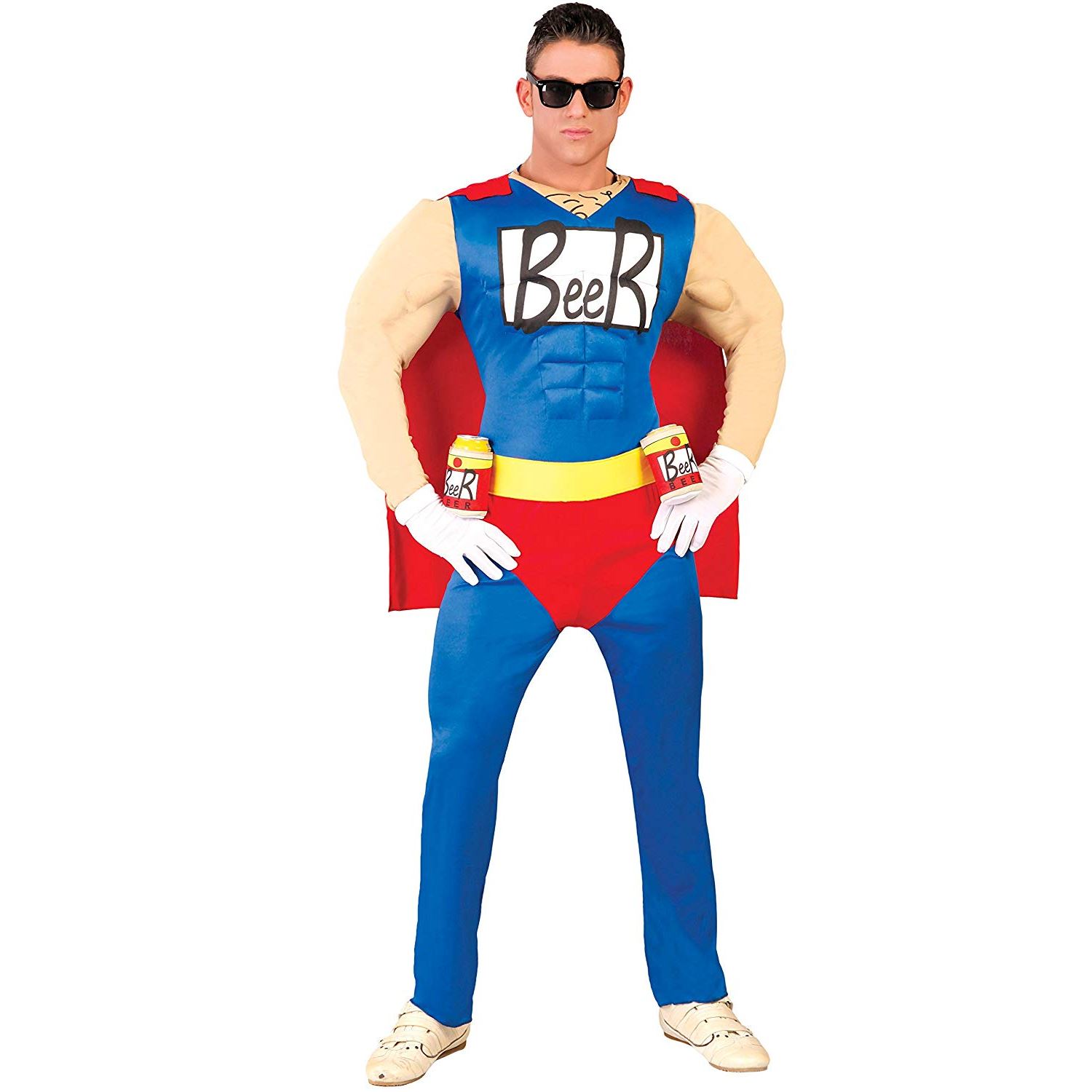 Guirca Mens Beerman Costume - Picture 4 of 5