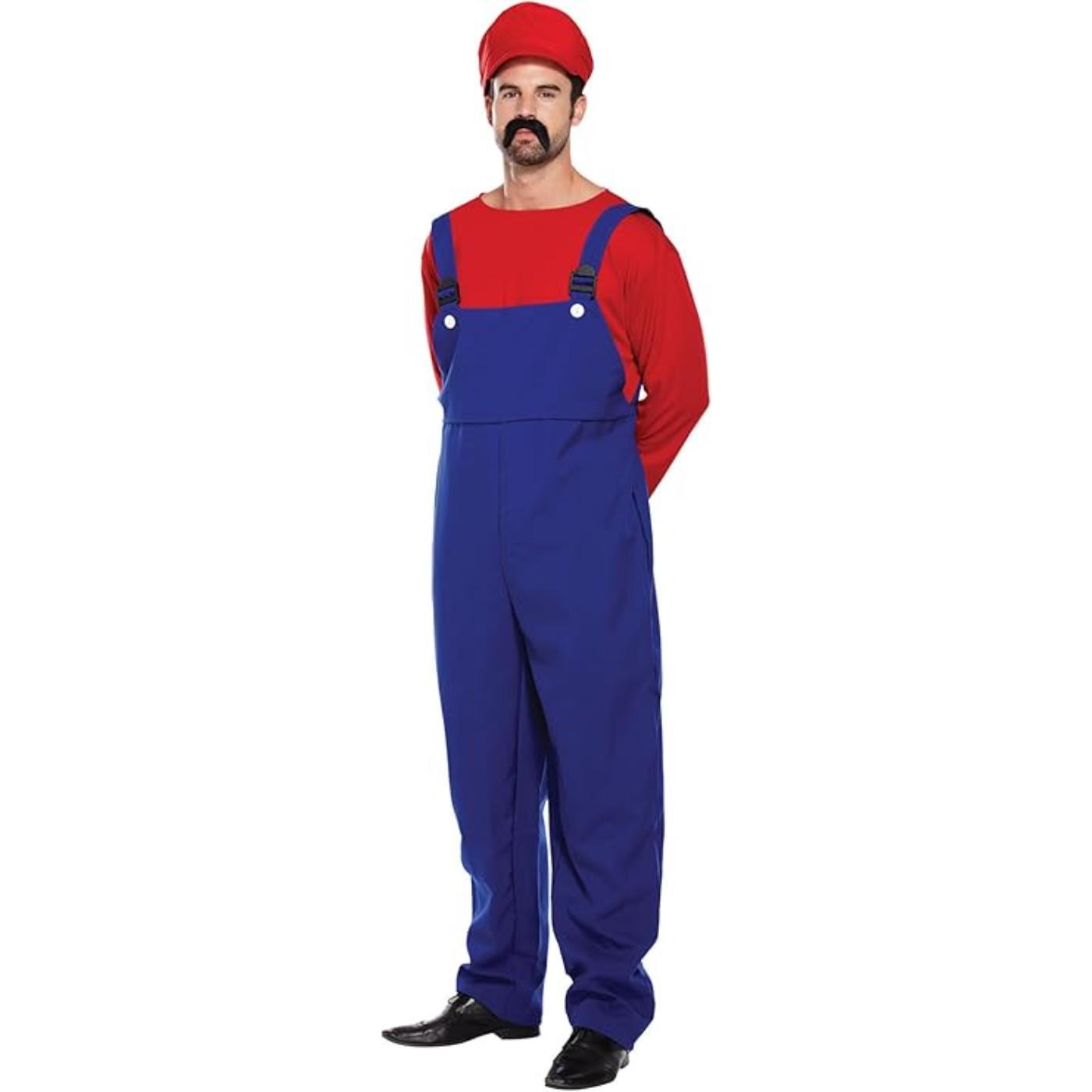 Henbrandt - Super Workman Costume (Red) - Men