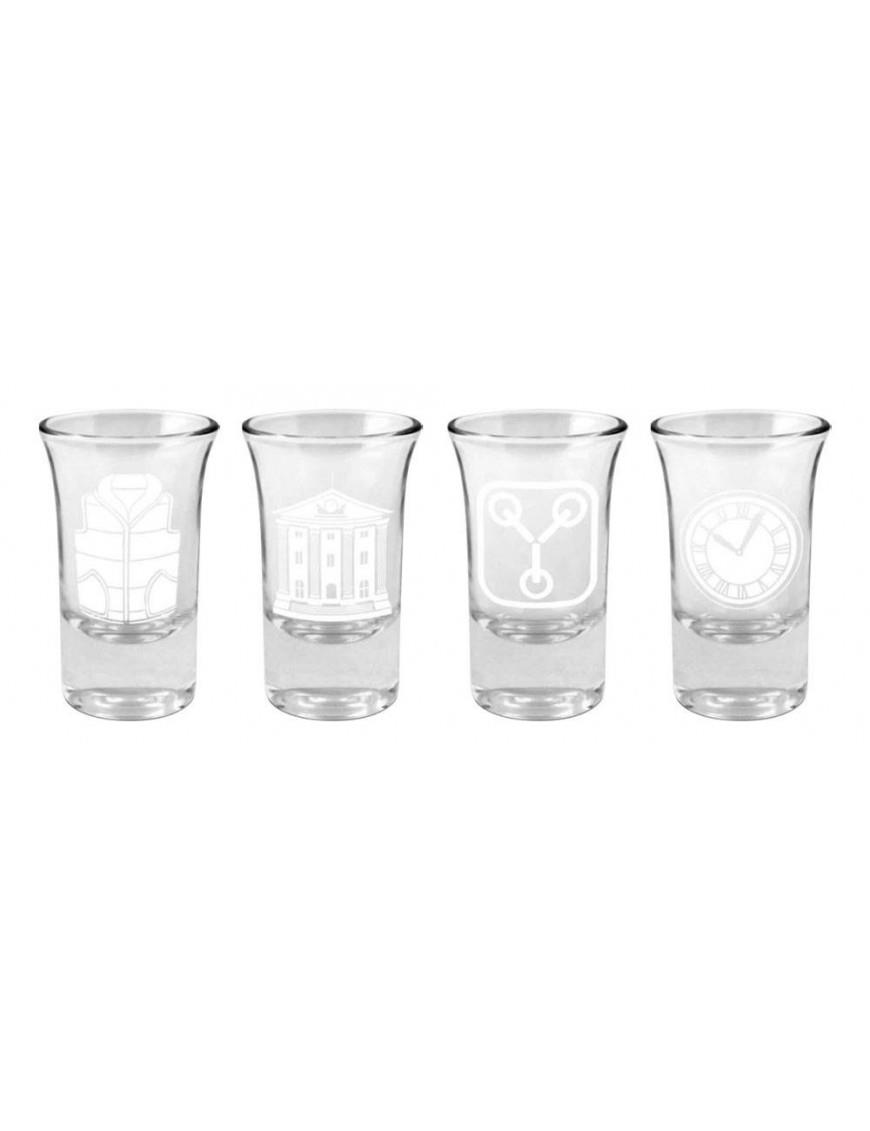 Movie Shot Glasses Officially Licensed Film Novelty Gift BTTF/Jaws/Jurassic Park - Picture 4 of 10