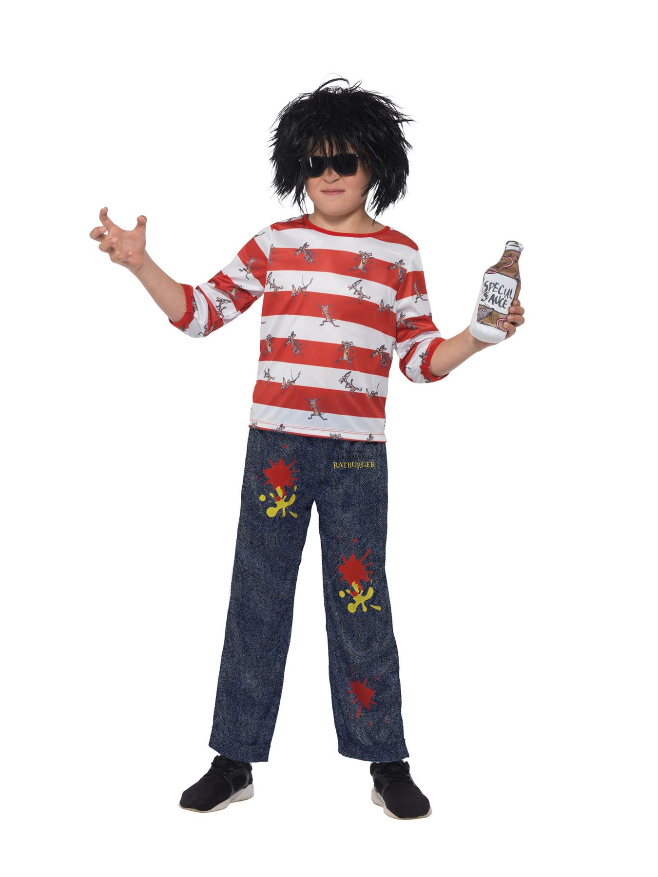 Deluxe David Walliams Kids Fancy Dress World Book Day Week Childrens Costumes Deluxe David Walliams Kids Fancy Dress World Book Day Week Childrens Costumes