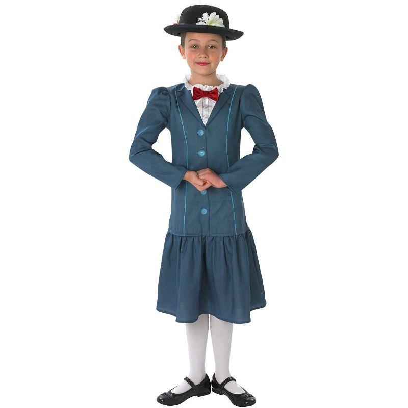 Rubie's Mary Poppins Girl's Fancy Dress Costume - Picture 7 of 7