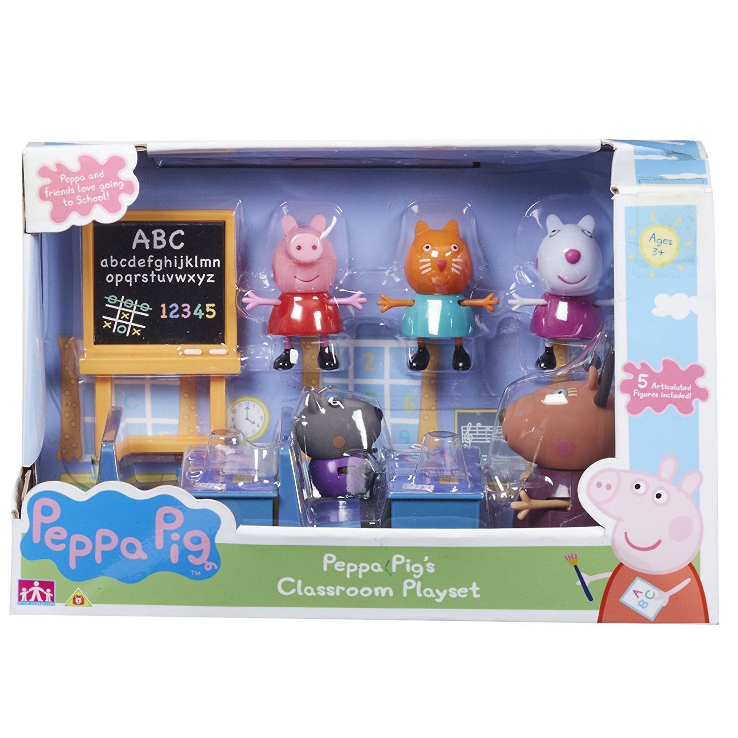 peppa pig madame gazelle figure
