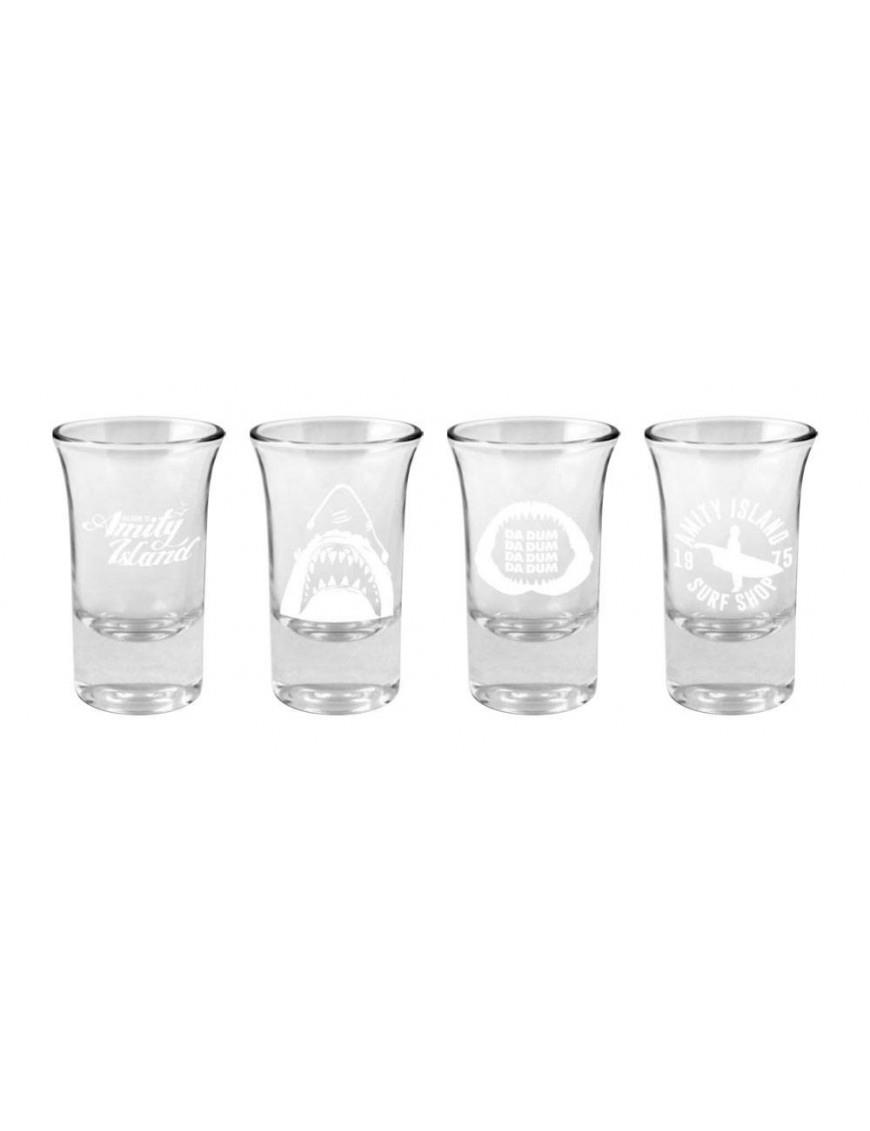 Movie Shot Glasses Officially Licensed Film Novelty Gift BTTF/Jaws/Jurassic Park - Picture 7 of 10