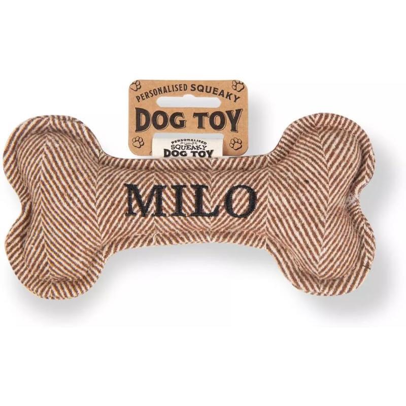 History & Heraldry Squeaky Bone Dog Toys