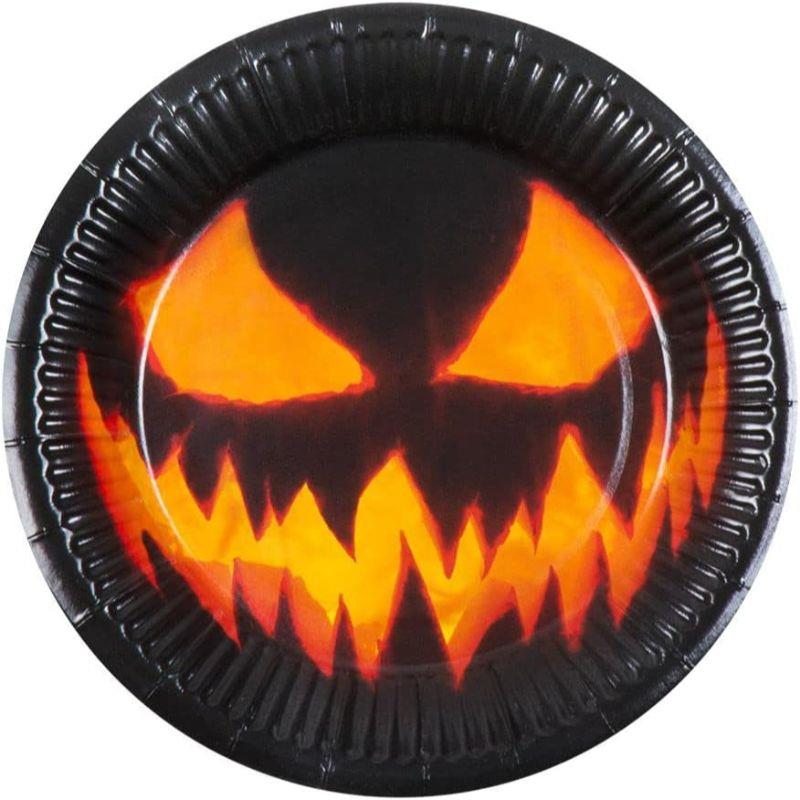 Boland Creepy Pumpkin Halloween Tableware & Party Decorations - Picture 5 of 19