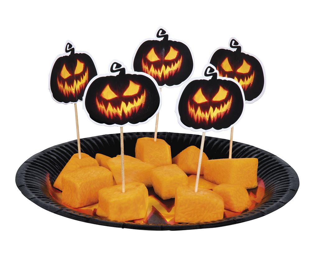 Boland Creepy Pumpkin Halloween Tableware & Party Decorations - Picture 6 of 19