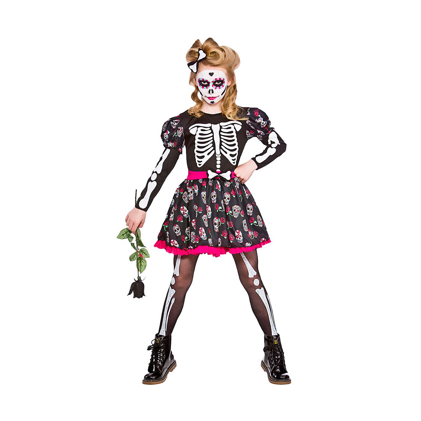 Wicked Costumes - Skull Of The Dead Costume - Girls - Picture 4 of 5