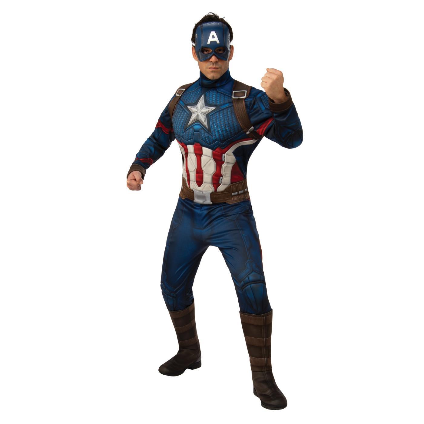 Rubies - Captain America Deluxe Costume - Men