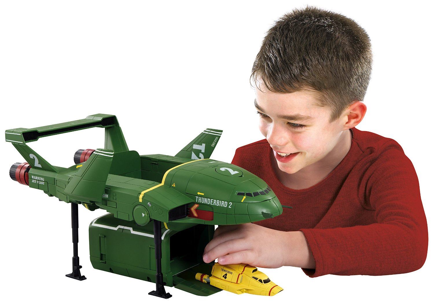 Thunderbirds Are Go Thunderbird 2 & 4 Supersize Vehicle Toy Playset