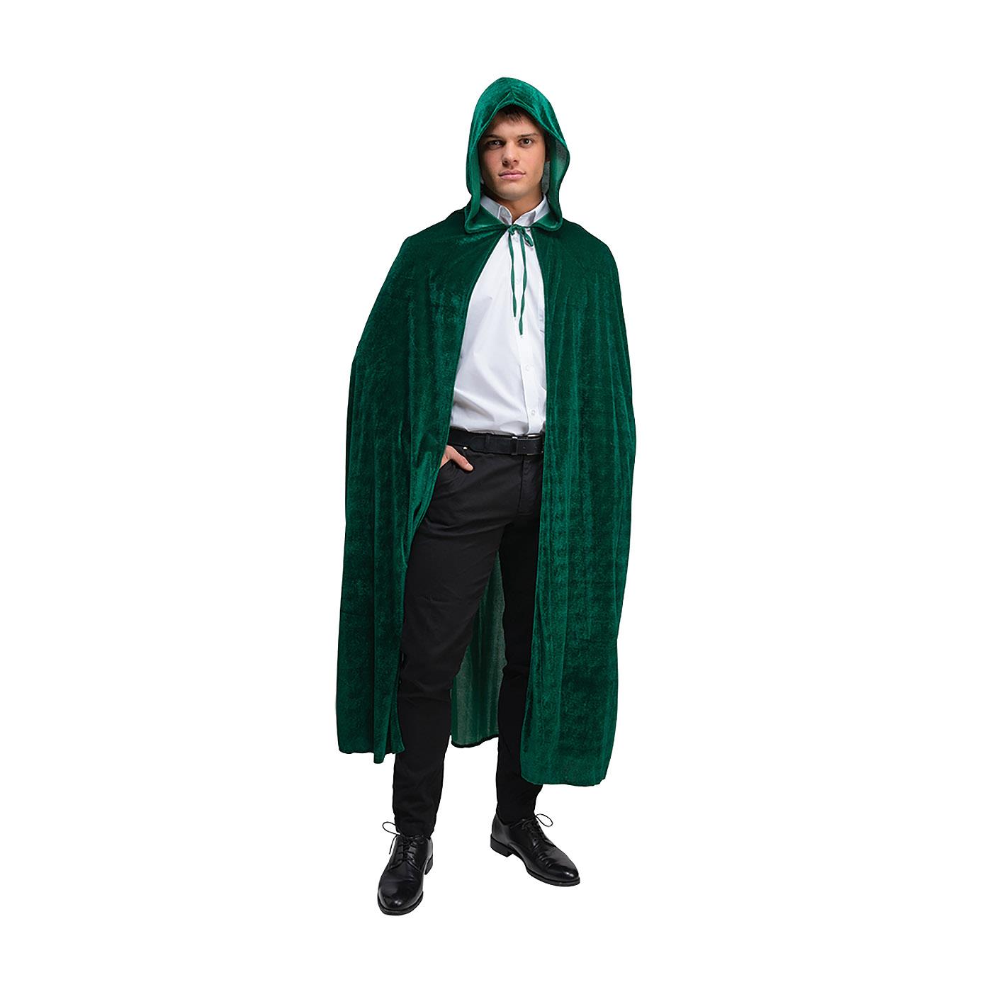 Wicked Costumes - Velvet Hooded Cloak - Adult - Picture 6 of 11
