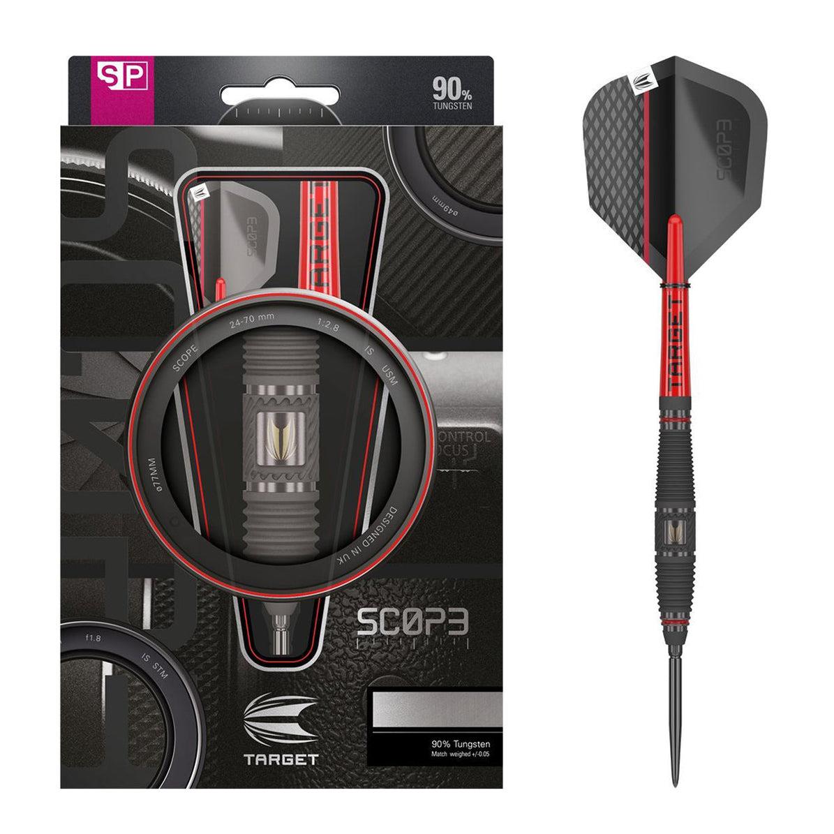 Target Darts Scope SP03 90% Tungsten Steel Tip Darts - Picture 7 of 8