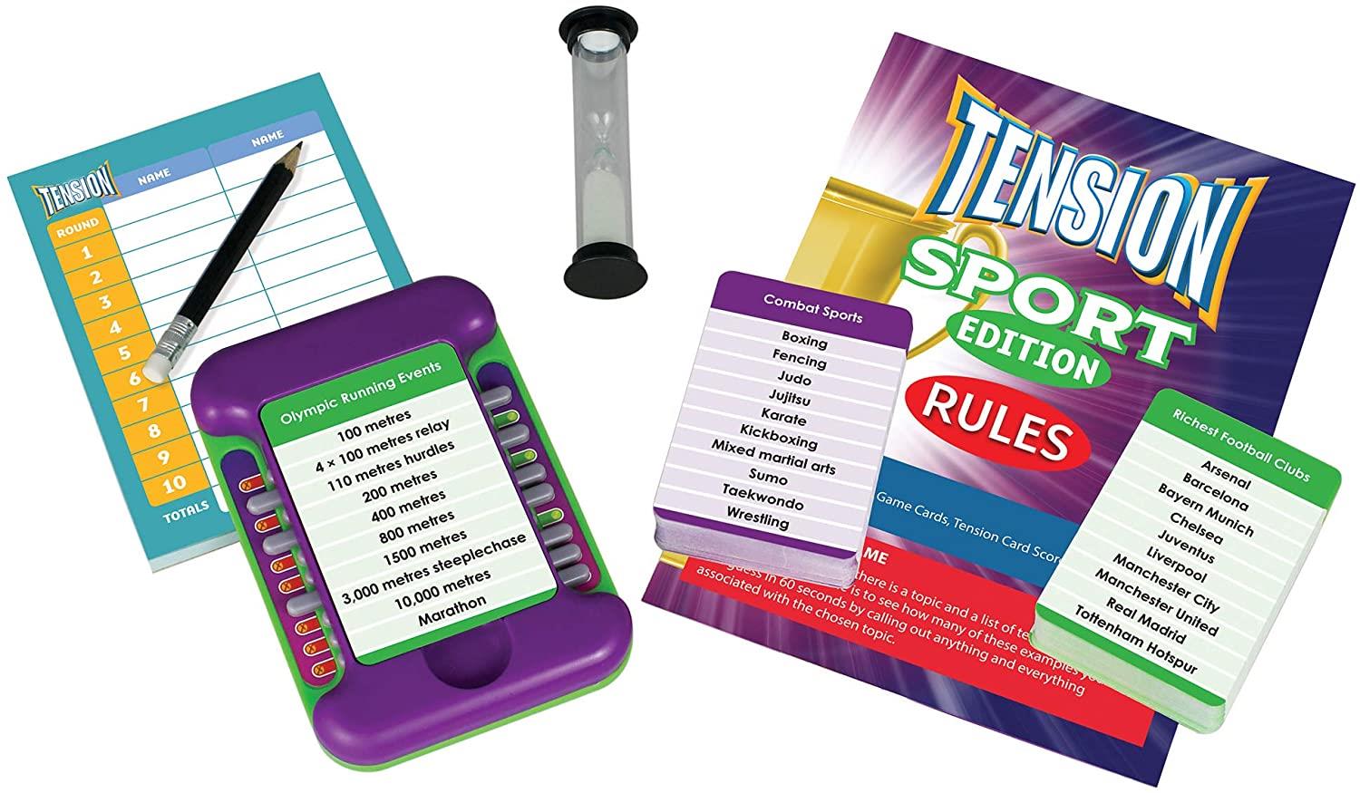 Tension Board Games Naming Game Family Fun Cards Timer 5015766006185 