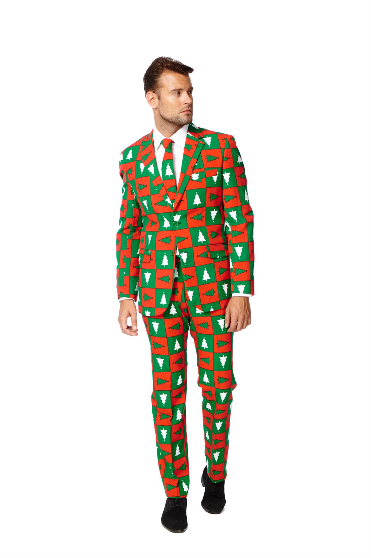 Mens Christmas Opposuit Fancy Dress Costume 3 Piece Suit ...
