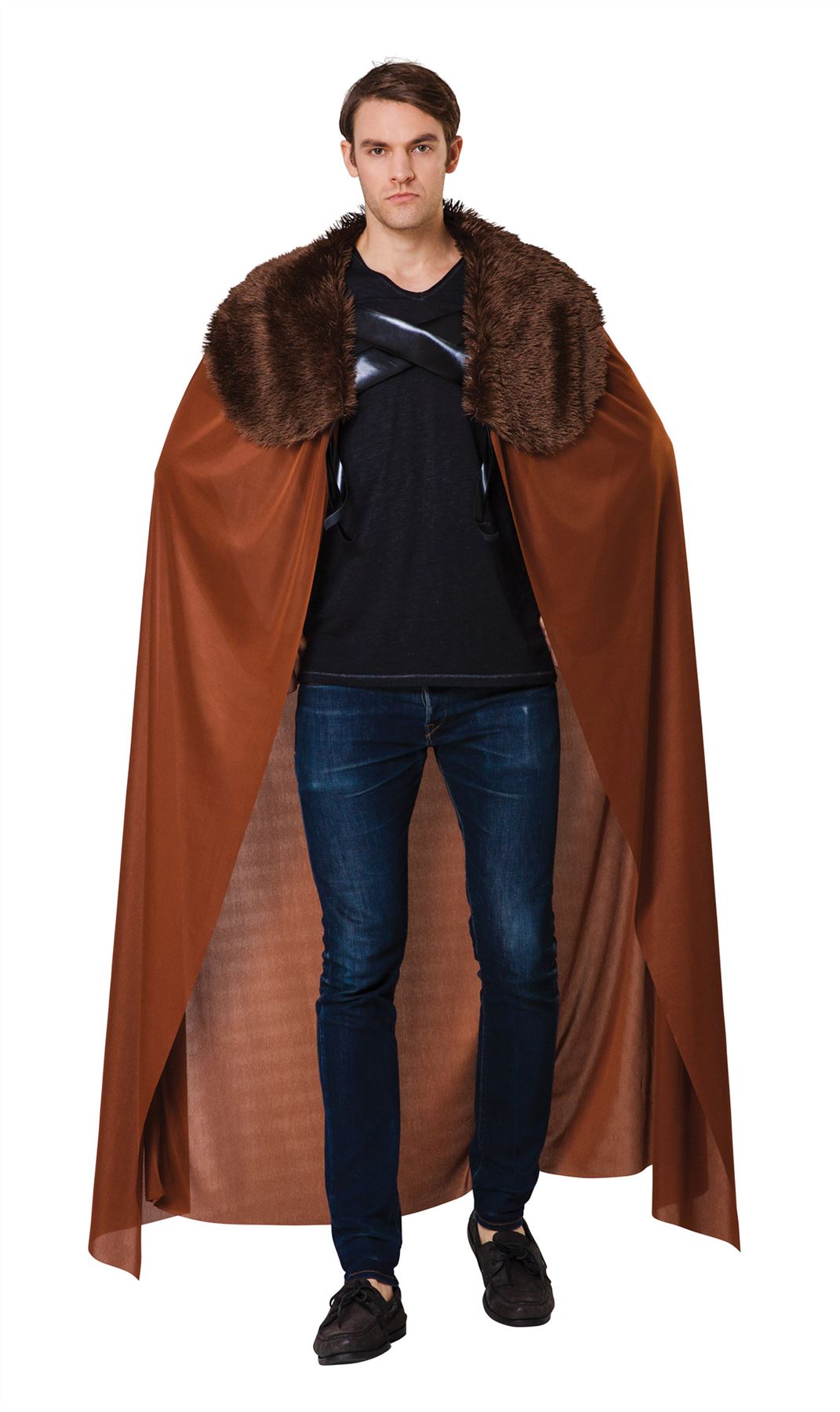 faux fur cloak mens
