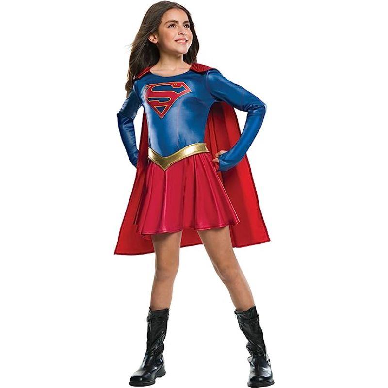 Rubie's Supergirl TV Series Girl's Fancy Dress Costume - Picture 3 of 5