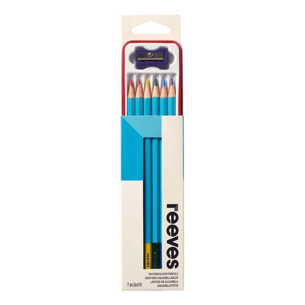 Reeves 12 Lápices Acuarela /& Reeves 12 lápices de dibujo-Nuevo En Su Caja