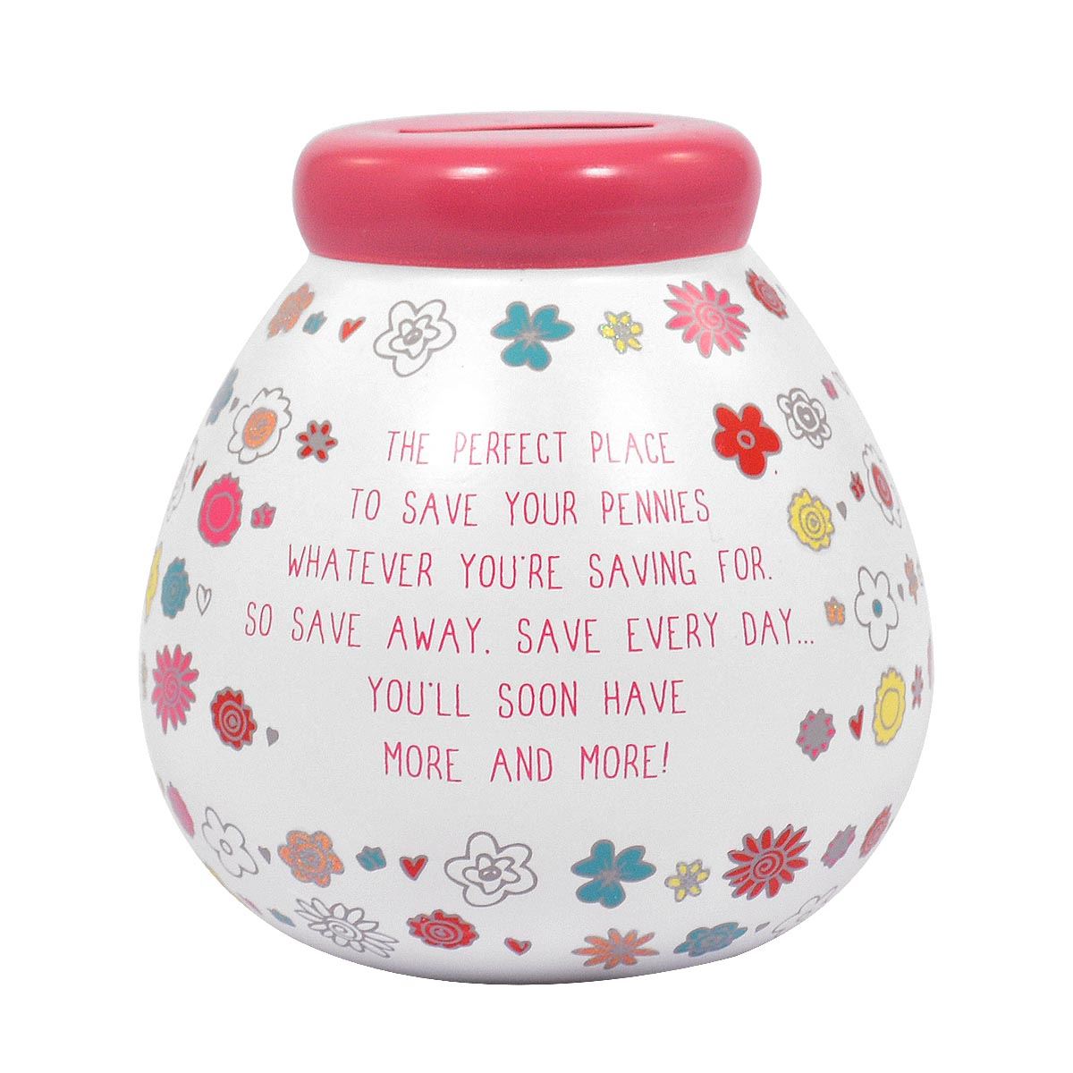 Personalised Pots Of Dreams Ceramic Money Box Pot Savings Fund Coins