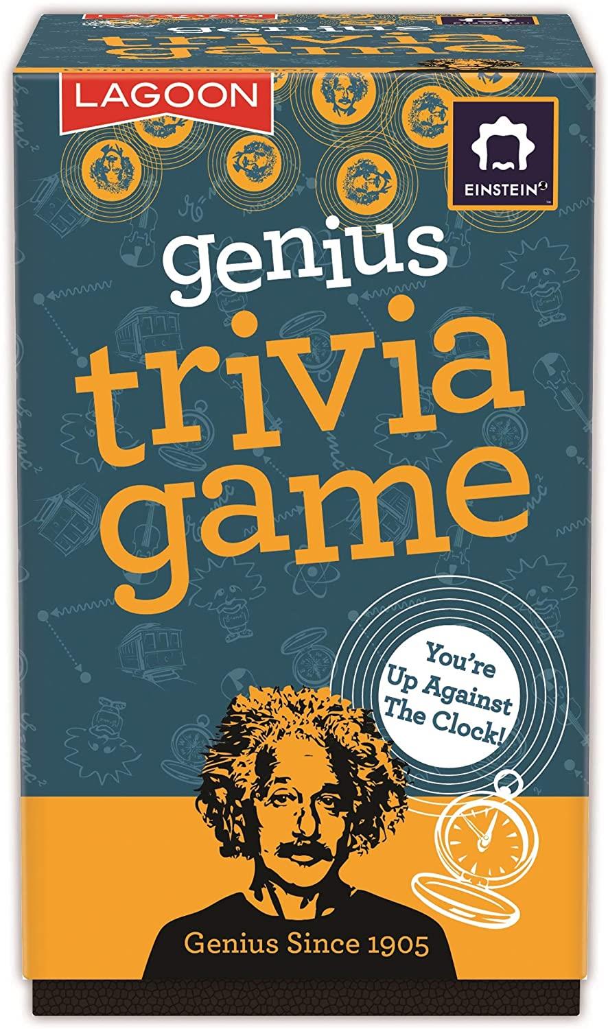 Einstein Genius Board Games & Puzzles - Trivia, Logic, Lateral Thinking, IQ Test