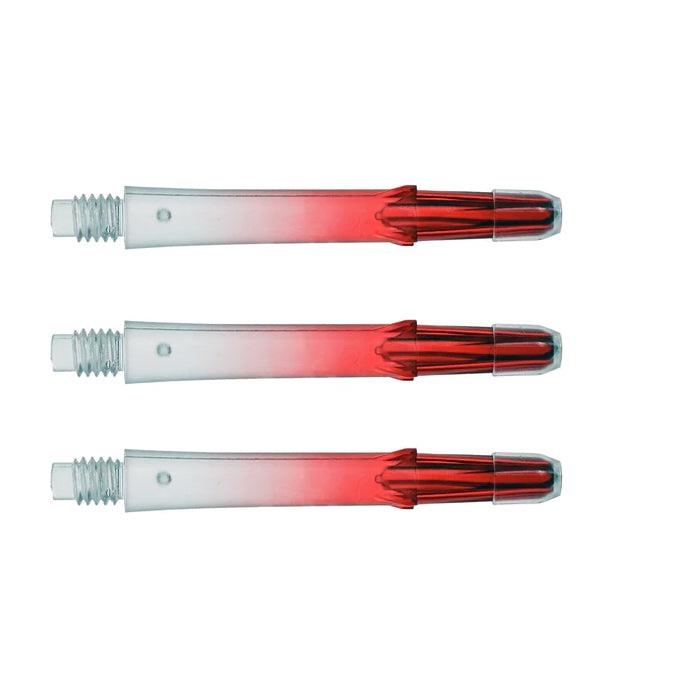 Tiges L-Style Locked Straight 39 Mm – Lot De 3, Nylon Rigide, Avec Anneaux Champagne, Pour Fléchettes Acier Ou Souples